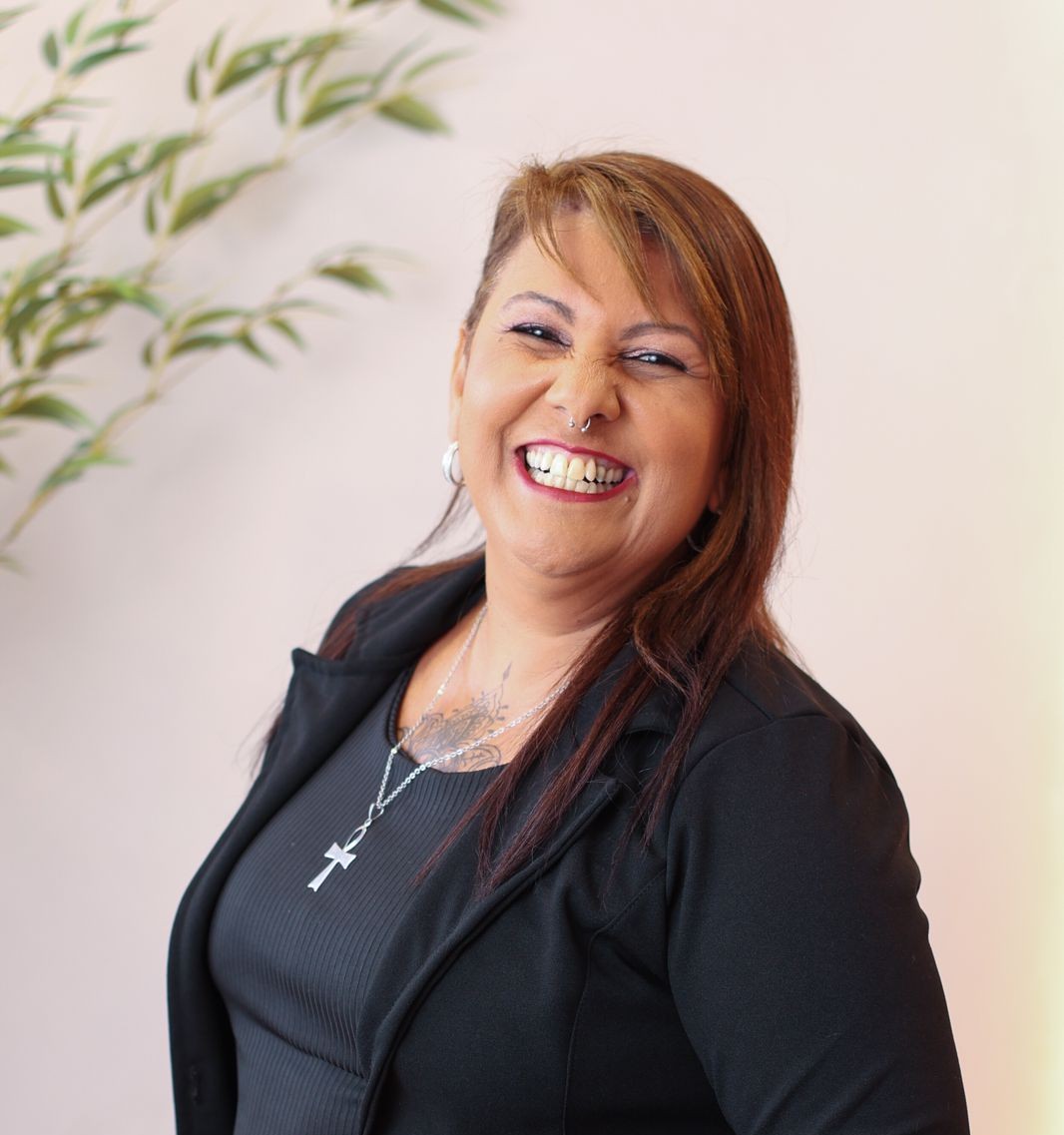 Retrato da autora Andréa Luz