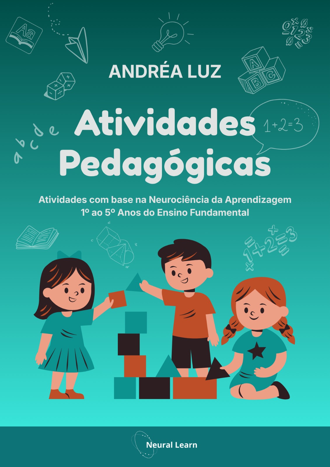 Capa do e-book Atividades Pedagógicas de Andréa Luz